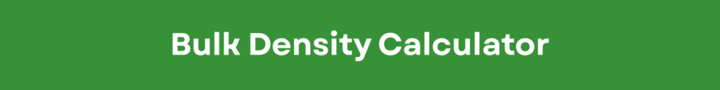 Bulk Density Calculator