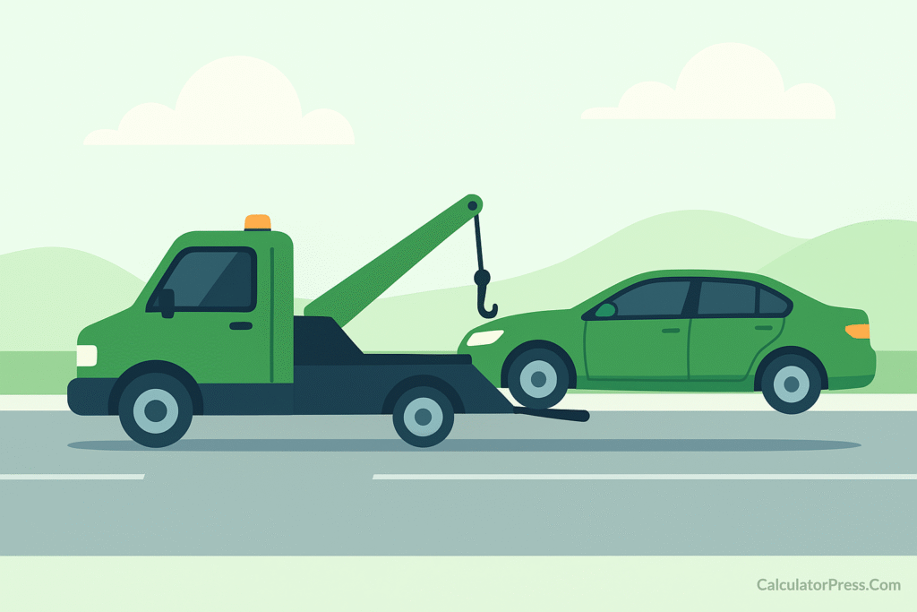 Car Towing Cost Calculator