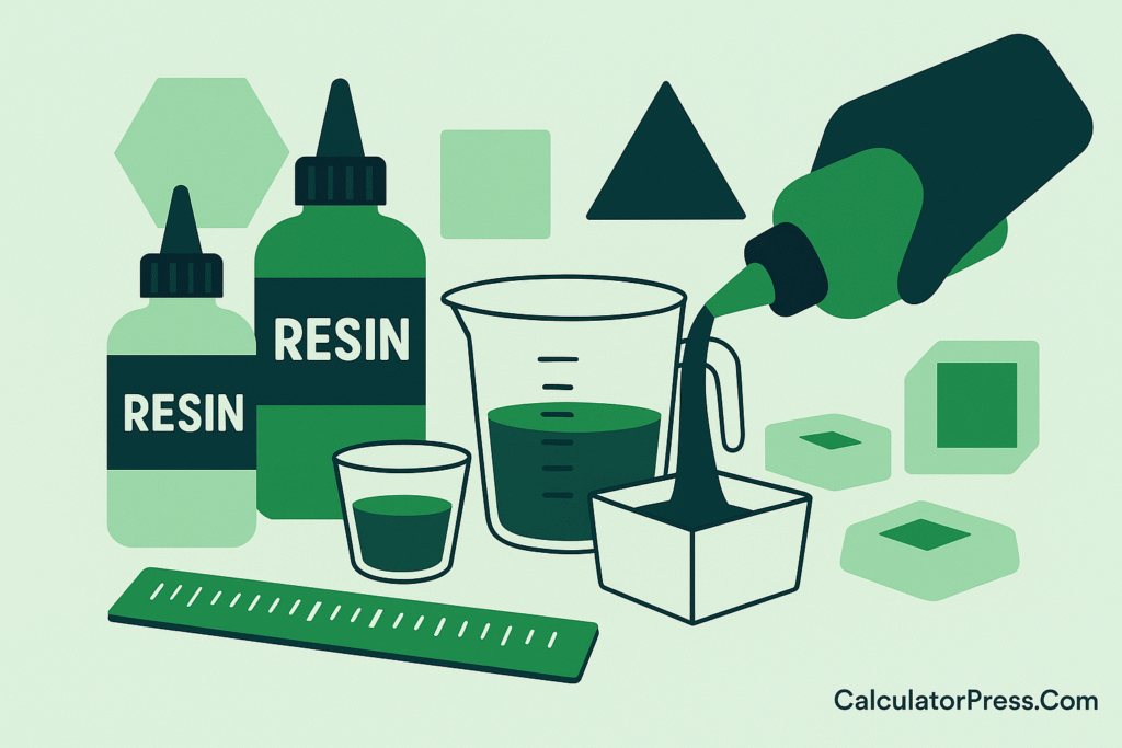How to Calculate How Much Resin You Need