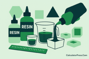 How to Calculate How Much Resin You Need