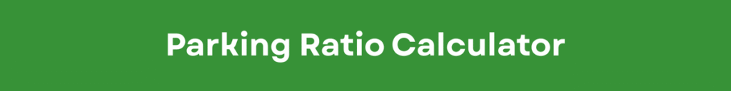Parking Ratio Calculator
